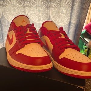 Brand New AJ1 low Cardinal Red sz 11.5